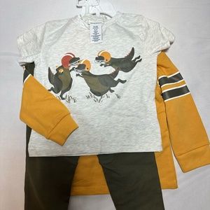 Tommy Bahama Infant Boys 3pc Hoodie&Pants Set/24M